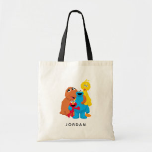 Sesame Street Group Hug Add Your Name Tote Bag