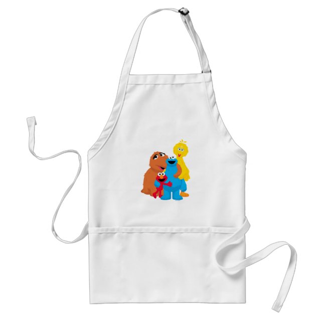 Sesame Street | Group Hug Adult Apron (Front)