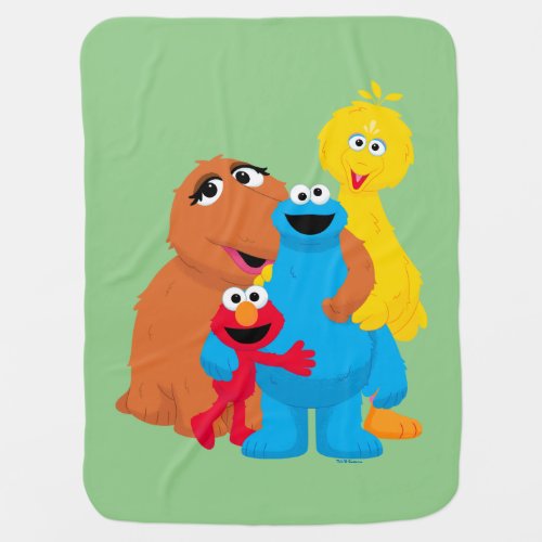 Sesame Street  Group Hug Baby Blanket
