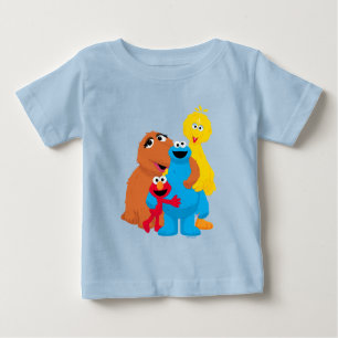 Sesame Street Group Hug Baby T-Shirt
