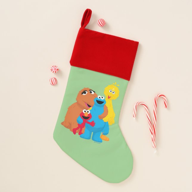 Sesame Street | Group Hug Christmas Stocking (Front)