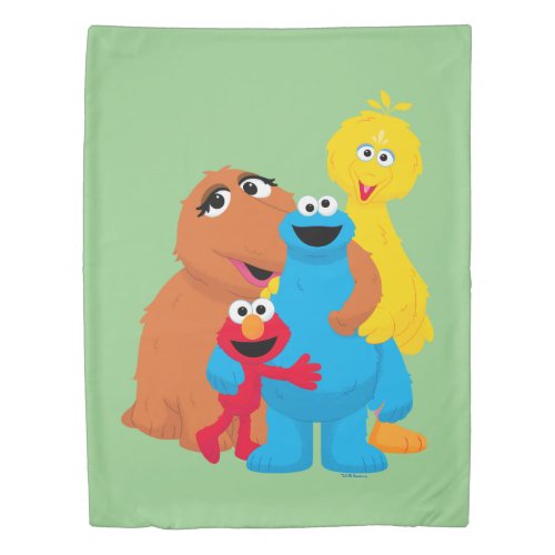 Sesame Street  Group Hug Duvet Cover