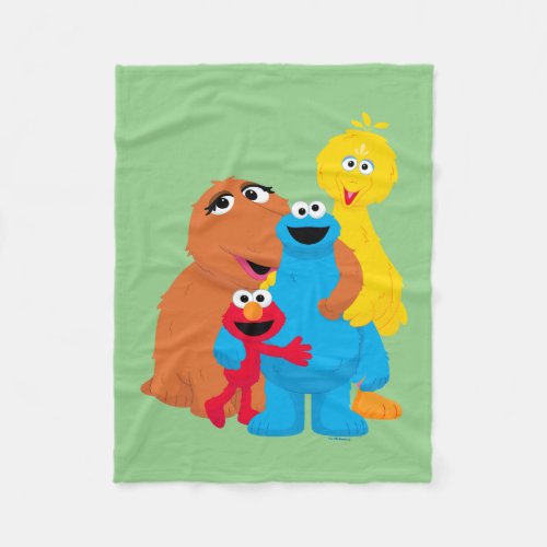 Sesame Street  Group Hug Fleece Blanket