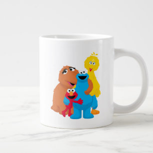 Sesame Street Group Hug Giant Coffee Mug