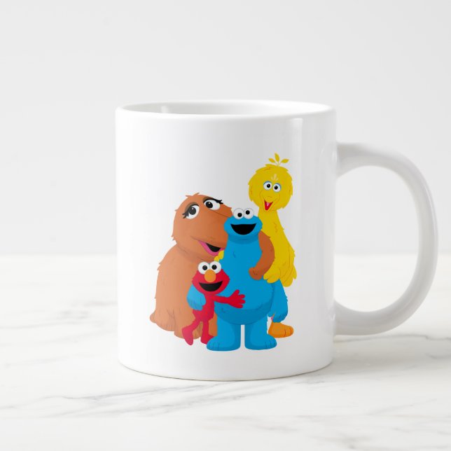 Sesame Street | Group Hug Giant Coffee Mug (Right)