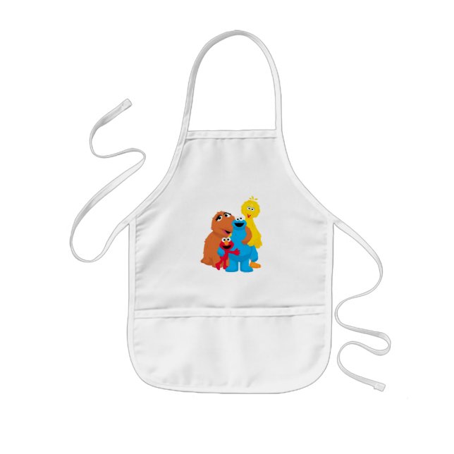 Sesame Street | Group Hug Kids' Apron (Front)