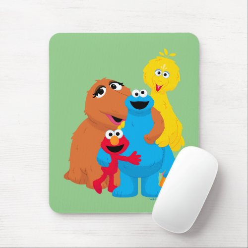 Sesame Street  Group Hug Mouse Pad