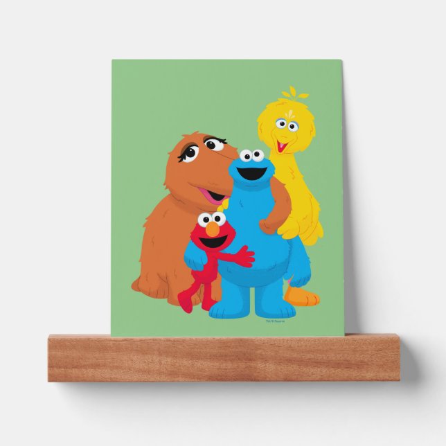 Sesame Street | Group Hug Picture Ledge (Front)
