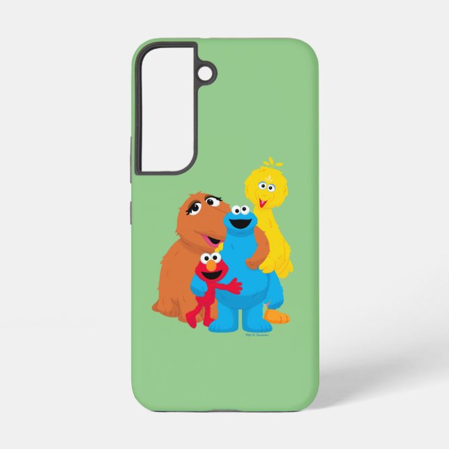 Sesame Street | Group Hug Samsung Galaxy Case (Back)