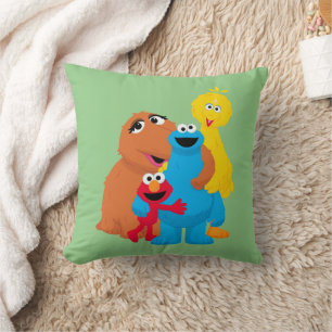 Sesame Street Group Hug Throw Pillow
