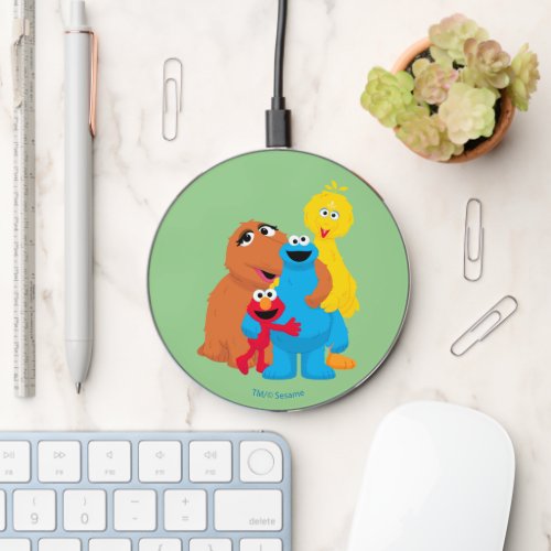 Sesame Street  Group Hug Wireless Charger