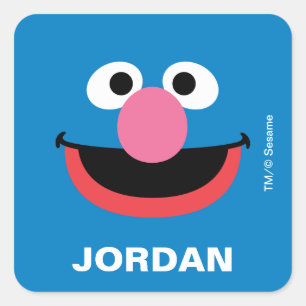 Sesame Street Grover - Back to School Labels