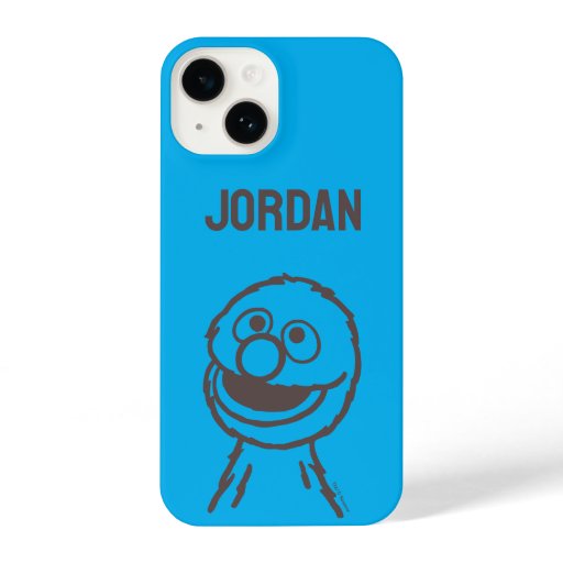 Sesame Street | Grover Bright | Add Your Name iPhone 14 Case