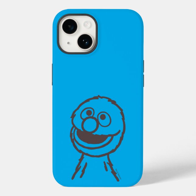 Sesame Street | Grover Bright Case-Mate iPhone Case (Back)
