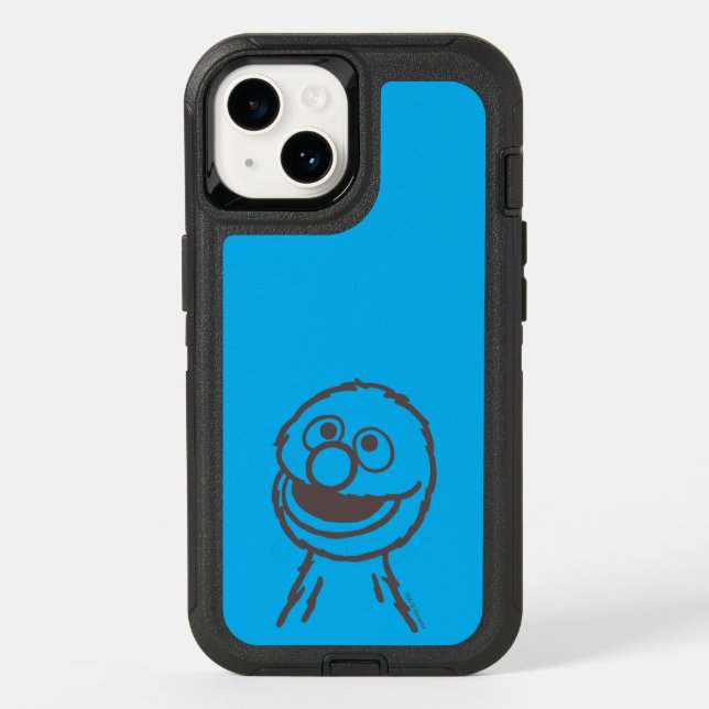 Sesame Street | Grover Bright Otterbox iPhone Case (Back)