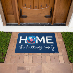 Sesame Street Grover Head Doormat