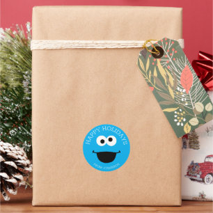 Sesame Street Grover Merry Christmas Gift Tag