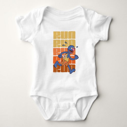 Sesame Street  Grover Runs Baby Bodysuit