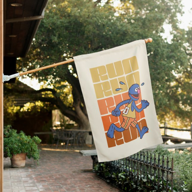 Sesame Street | Grover Runs House Flag (In SItu)