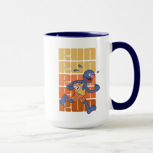 Sesame Street Grover Runs Mug