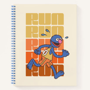 Sesame Street   Grover Runs Notebook