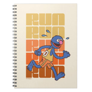 Sesame Street   Grover Runs Notebook