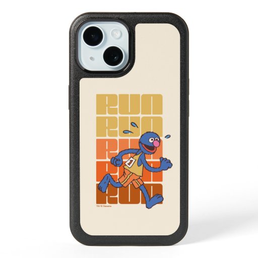 Sesame Street | Grover Runs iPhone 15 Case