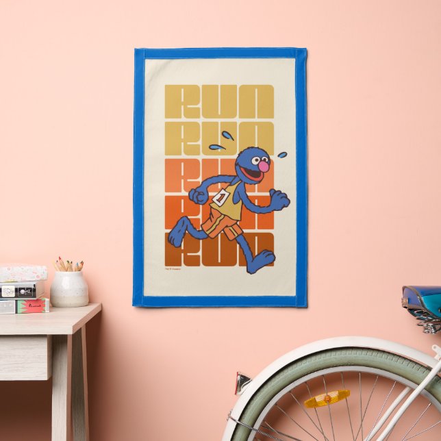 Sesame Street | Grover Runs Pennant (Insitu 2)