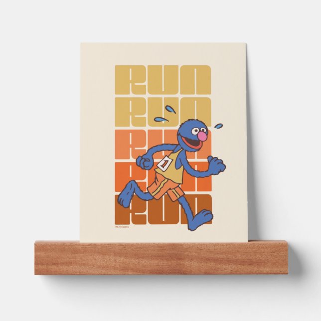 Sesame Street | Grover Runs Picture Ledge (Front)