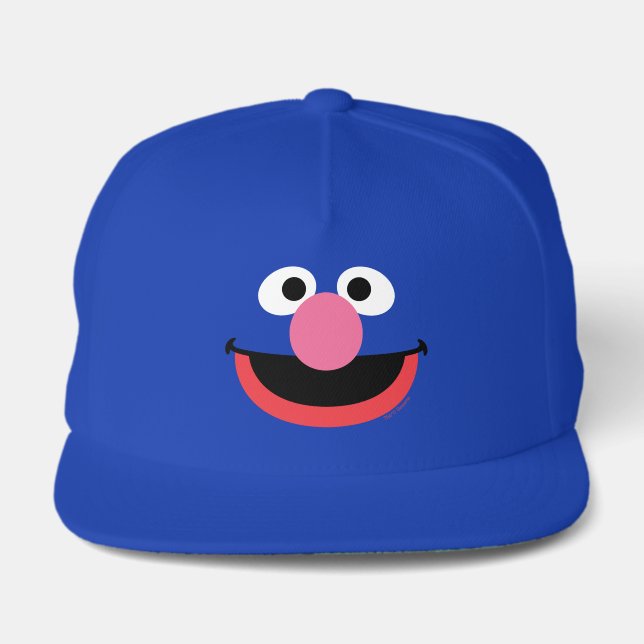 Sesame Street Grover Snap Back Hat (Front)