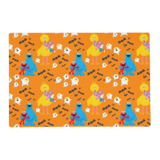 Sesame Street Halloween Bats & Ghosts Pattern Placemat