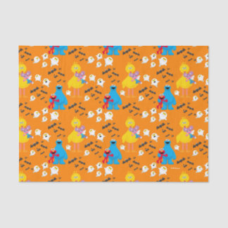 Sesame Street Halloween Bats & Ghosts Pattern Tissue Paper