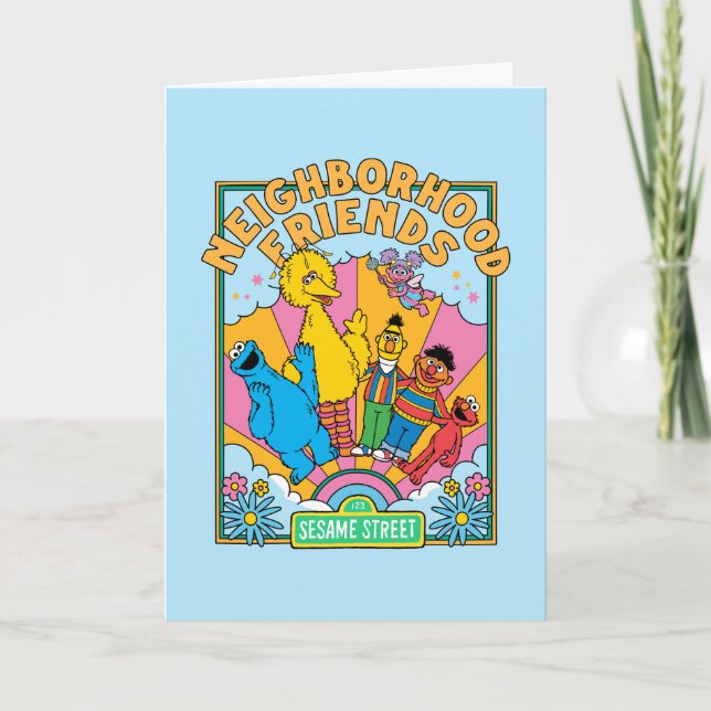 Sesame Street | Happy Birthday Card (Front)