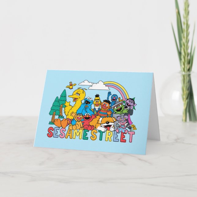 Sesame Street | Happy Birthday Card (Front)