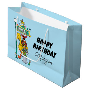 Sesame Street   Happy Birthday Large Gift Bag