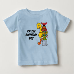 Sesame Street | Happy Birthday Pals Birthday Baby T-Shirt