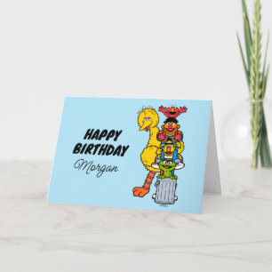 Sesame Street Happy Birthday Pals Card