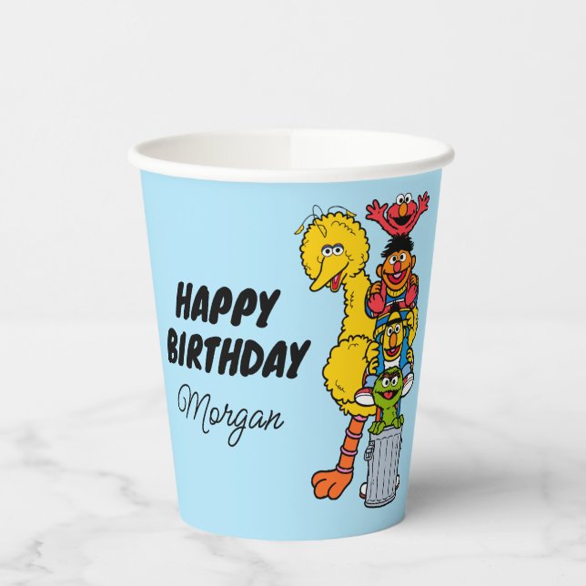 Sesame Street | Happy Birthday Pals Paper Cups (Left)