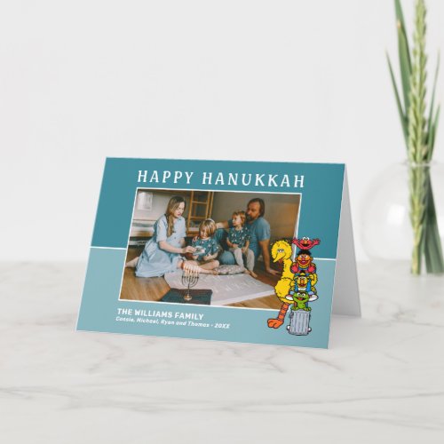 Sesame Street  Happy Hanukkah Card