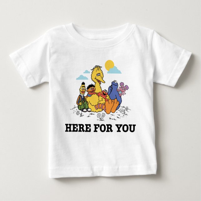 Sesame Street | Here For You Baby T-Shirt (Front)
