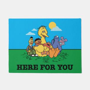 Sesame Street Here For You Doormat