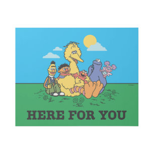 Sesame Street Here For You Gallery Wrap