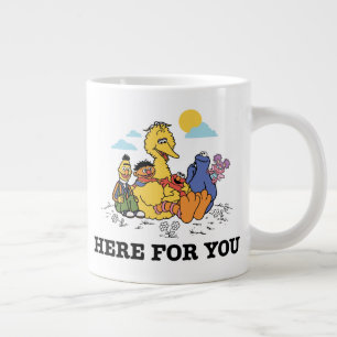 Sesame Street Here For You Giant Coffee Mug