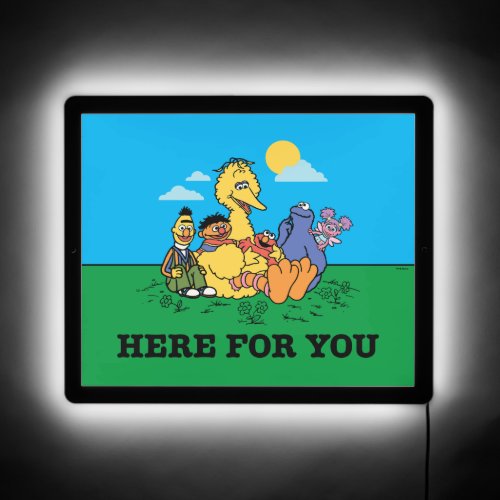 Sesame Street  Here For You LED Sign