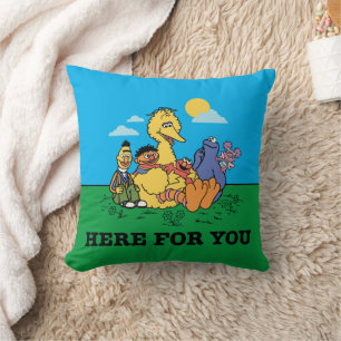 Sesame Street Here For You Throw Pillow