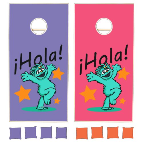 Sesame Street  Hola Rosita Cornhole Set