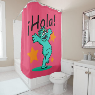 Sesame Street   ¡Hola! Rosita Shower Curtain