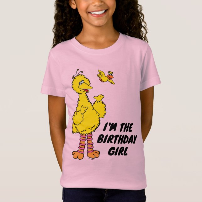 Sesame Street | I'm the Birthday Girl T-Shirt (Front)
