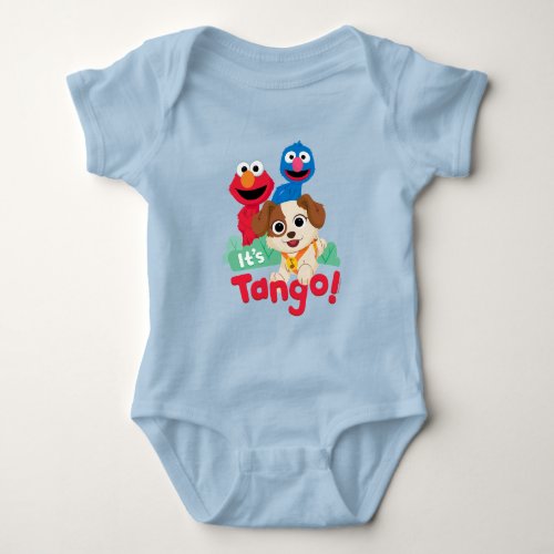 Sesame Street  Its Tango With Elmo  Grover Baby Bodysuit