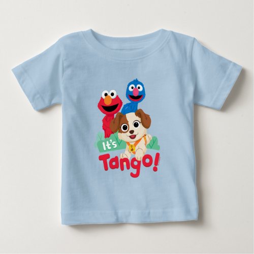 Sesame Street  Its Tango With Elmo  Grover Baby T_Shirt